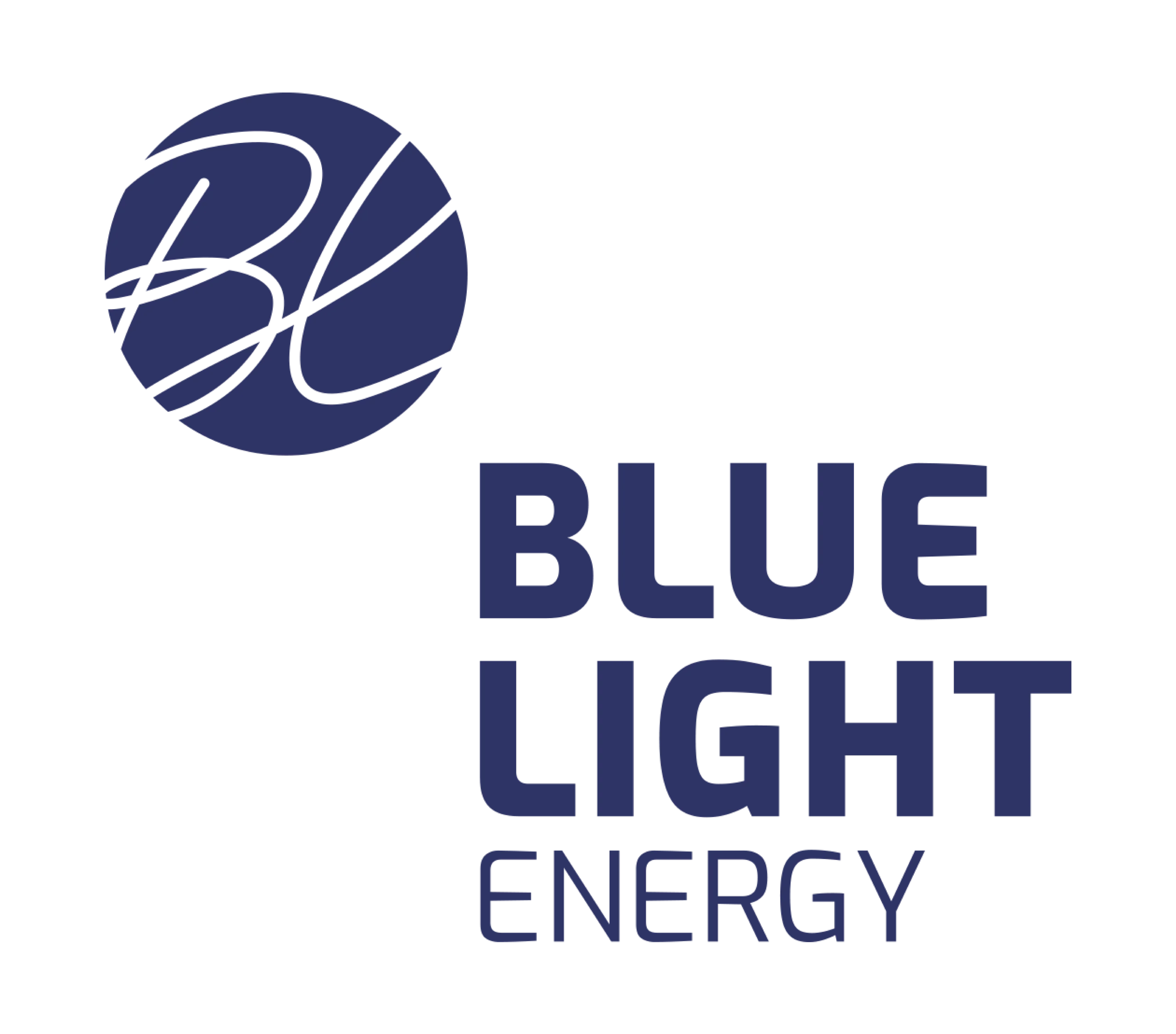 logo de blue light energy empresa chilena de energías renovables